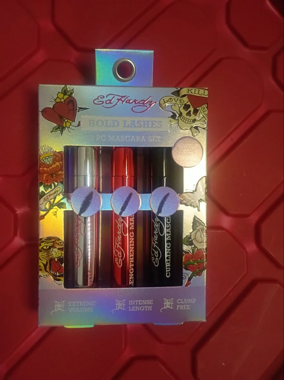 NWT Ed Hardy 3pc Mascara